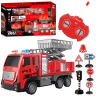 ZDALNIE STEROWNY WÓZ STRAŻACKI RC NA PILOT DLA DZIECI DO ZABAWY WOOPIE