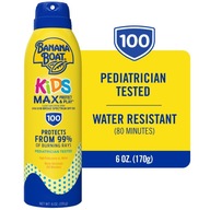Spray do opalania filtr SPF100 balsam dla dzieci kids max BANANA BOAT 170ml