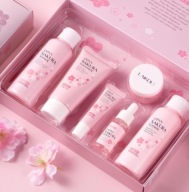Japan Sakura Set Kompletny Zestaw 6 Kosmetyków Koreańska Pielęgnacja Twarzy