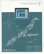 Mongolia - lotnictwo, seria, Tupolev TU-154** (1978) SW 1147