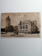 POZNAŃ - POSEN 1910- ZAMEK CESARSKI - STARY TRAMWAJ