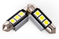 ŻARÓWKA RURKOWA C5W CANBUS 3 SMD 5050 BIAŁA 36MM