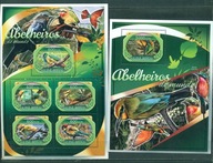 PTAKI. GUINE BISSAU Mi Bl+ark.A**2016r.