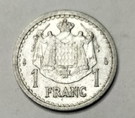 Moneta Monako 1 frank 1943