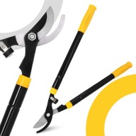 SEKATOR OGRODOWY DO GAŁĘZI TELESKOPOWY NOŻYCE RĘCZNE DO CIĘCIA + GRATIS