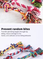 Bawełniana zabawka dla psa interaktywny