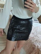 Promod spódnica cekinowa mini 38