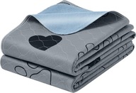 ZESTAW PODKŁĄDY DO KOJCA DLA PSA PODKŁAD WODOODPORNA MATA 152x122cm 2 SZT