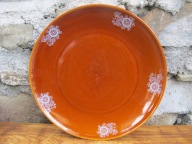 Płaski Talerz Obiadowy_Porcelit PRUSZKÓW PRL