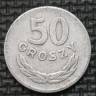 *P[0210] POLSKA 50 groszy 1971 Polska Rzeczpospolita Ludowa Orzeł heraldyka