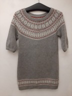 NORWESKA DZIANINOWA SUKIENKA R.S/M WEŁNIANA