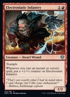 Karta Magic: The Gathering Electrostatic Infantry DMU