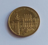 POLSKA MONETA 2 ZŁ PAŁAC W WILANOWIE 2000 ROK STAN BARDZO DOBRY