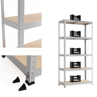 REGAŁ METALOWY STOREX 750 KG 180X90X40 OCYNK – SOLIDNY I FUNKCJONALNY