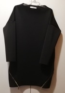 ROBERTA BIAGI czarna prosta sukienka rozm. 40