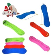 SNOWBOARD DESKA ŚLIZG PLASTIKOWY SZNUREK