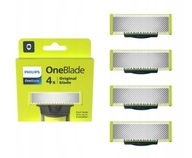 4szt Ostrza zamienne do golarki PHILIPS OneBlade Original QP240 QP2520