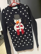 Ś Cedar Wood State świąteczny Bożonarodzeniowy przestrzenny bałwanek