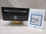 FORD 5S7T-18C815 SONY CD MP3 Fabryczne Radio KOD Instrukcja CDX-FC132D