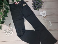 H&D dzwony spodnie ocieplane prążek 134cm 9lat