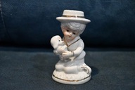 FIGURKA PORCELANOWA DZIEWCZYNKA W KAPELUSZU