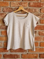 szara koszulka piżamowa do spania * F&F