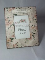 Ramka na zdjęcie z motywem kwiatowym 10x15