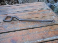 STARY KUTY KLUCZ DO KÓŁ WOZU BRYCZKI