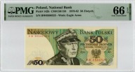 50 zł 1979 - BW - Stan PMG 66. Stopień rzadkości L2.