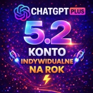 CHATGPT 5.2 O1 NA ROK | PRYWANT DOSTĘP| INDYWIDUALNE 12 MIESIĘCY | SOLO