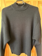 ba&sh /S/M/ sweter czarny wełna /1/