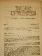 PRZEGLĄD PRASY ZACHODNIEJ nr 17, biuletyn inf. 1979