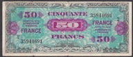 Francja 50 Franków 1944