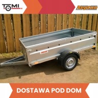 Przyczepa lekka samochodowa przyczepka Neptun N7-236 PRR mała tania DOSTAWA