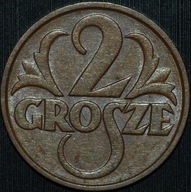 2 grosze 1931 - piękny egzemplarz