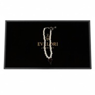 Gotycki Choker PERŁY Krwawiące SERCE Naszyjnik Goth Y2K