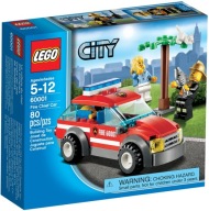 Lego City 60001- Samochód Komendanta Straży Pożarnej - NOWE