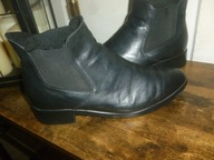 BUTY DAMSKIE-RYŁKO-R-38-WKŁ-24,5CM-SKÓRA NATURALNA.