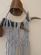 Makrama na porożu 2,Handmade