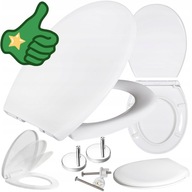 DESKA SEDESOWA WOLNOOPADAJĄCA UNIWERSALNA CERSANIT KOŁO ROCA WC