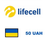 Doładowanie Ukraina 50 hrywien Lifecell
