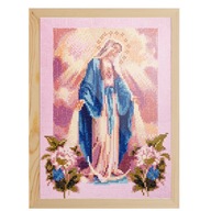 Ramka na Zdjęcia Rama Zdjęcie Drewniana do Mozaiki Diamond Painting 30x40