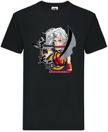 Koszulka Męska Bawełniana Z Nadrukiem Demon Slayer Anime T-Shirt