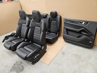 FOTELE TAPICERKA PORSCHE CAYENNE COUPE 9Y KOMPLET PODUSZKI EUROPA !!!