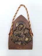 Tabliczka - Jezus Chrystus - Komunia podczas Ostatniej Wieczerzy - 22cm