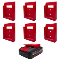 6x ORGANIZER Einhell 18V wieszak na akumulator