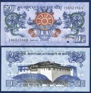 BHUTAN 1 NGULTRUM 2013 UNC
