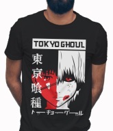 Koszulka męska bawełniana z nadrukiem anime TOKYO GHOUL