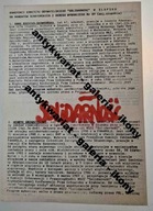 Ulotka wyborcza Komitet Obywatelski Solidarność Słupsk 1989