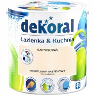 Dekoral Łazienka&Kuchnia Farba lateksowa MORELOWY PASTELOWY 2,5L